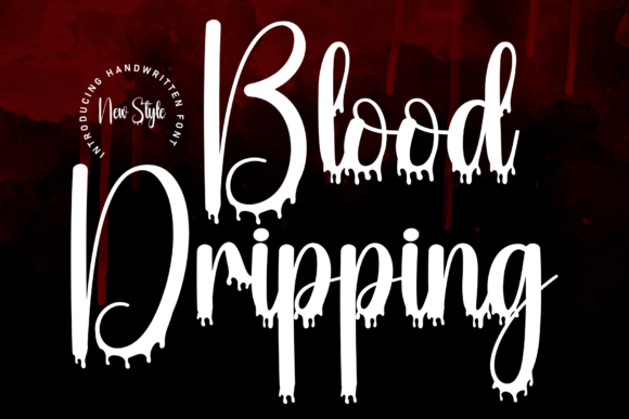 Blood Dripping Font Review: A Bold Choice for Creative Campaigns