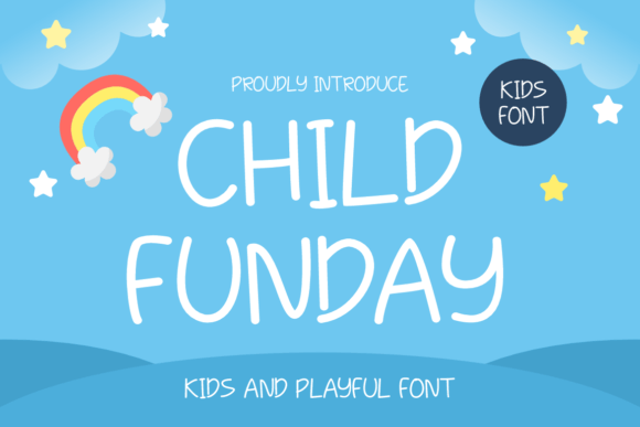 Child Funday: A Handwritten Typeface for Editorial Elegance