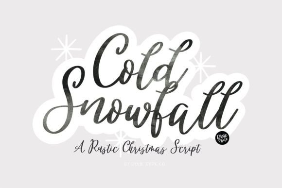 Cold Snowfall: A Premium Script Font for Clear, Cohesive Campaigns