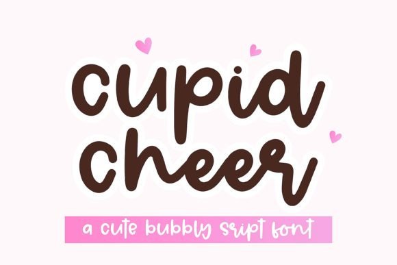 Cupid Cheer: A Handwritten Font for Modern Editorial Design