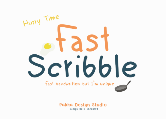 Fast Scribble Font Review: A Rush of Creative Energy