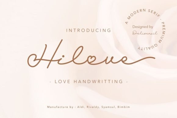 Hilove Font: A Charming Typeface for Your Brand