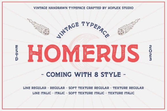 Homerus: A Script Font with a Warm, Handcrafted Feel