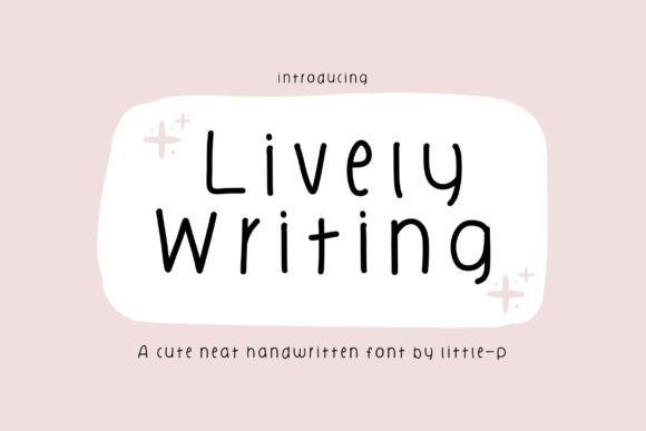 Lively Writing: A Playful Typeface That Elevates Campaign Design