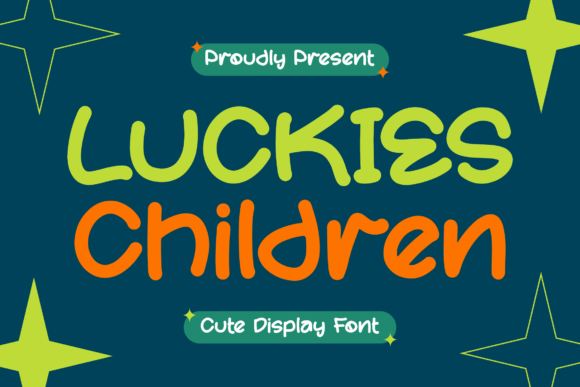 Luckies Children Font: A Playful Typeface for Stronger Brand Communication