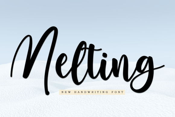 Melting Font: A Modern Typeface for Creative Branding Projects
