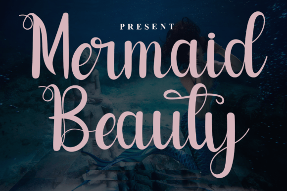 Mermaid Beauty: A Handwritten Font That Elevates Branding Projects
