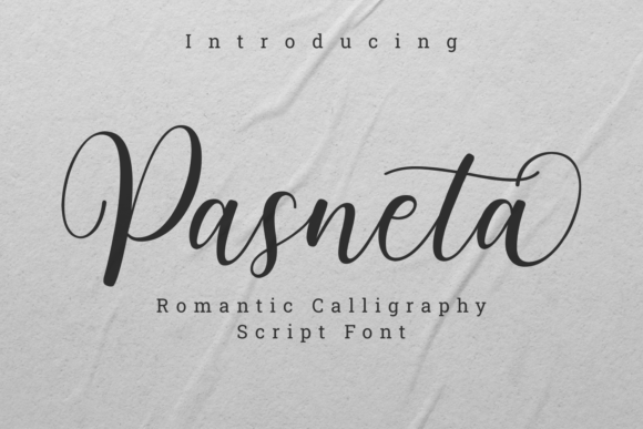 Pasneta: A Typeface That Elevates Your Campaign’s Romance