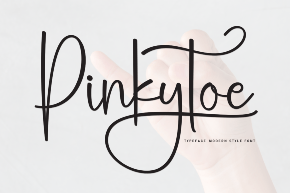 Pinkytoe: A Handwritten Font for Professional and Joyful Branding