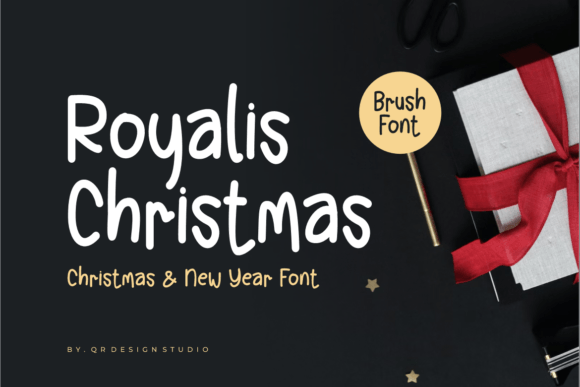 Royalis Christmas: A Handwritten Font for Modern Web Design