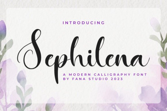 Sephilena Font: A Polished Touch for Your Brand Identity