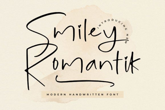 Smiley Romantik: A Handwritten Typeface That Elevates Campaigns