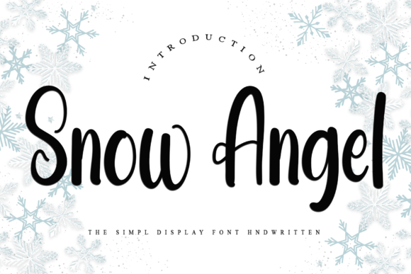 Snow Angel Font: A Playful Typeface That Powers Campaigns