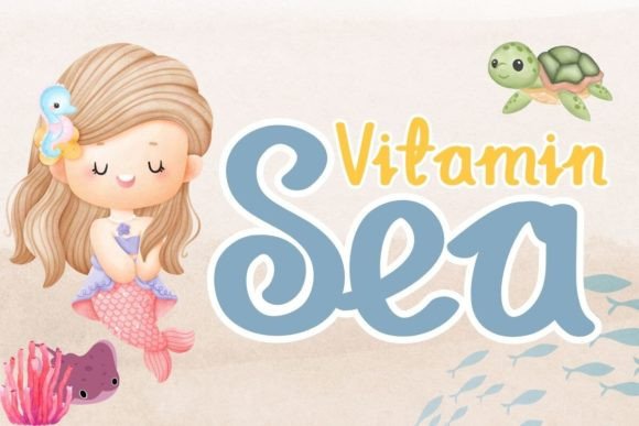 Vitamin Sea Font: A Fresh Take on Script Typography for Web Design